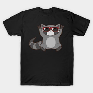 Raccoon - trash party T-Shirt